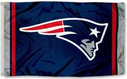 New England Patriots Large 3X5 NFL Flag. Support your favorite team with t his large 3X5 screen printed flag! Cave,...