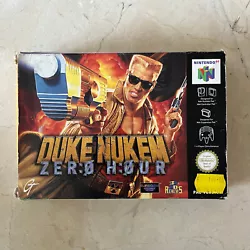 DUKE NUKEM ZERO HOUR. jeu pour consoles Nintendo 64.