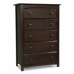 Designed to coordinate with any Storkcraft crib, the Kenton 5 Drawer Universal Dresser combines classic styling with...