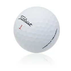 The Pro V1x is a four piece golf ball designed for golfers with swing speeds from 106+ mph. 120 Titleist ProV1x Near...
