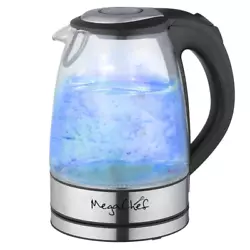 This kettle has a sleek design with a stainless steel finish that looks great in any kitchen. Heat up water worry free...