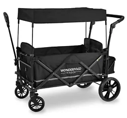 The perfect, light weight and compact stroller wagon for all of your adventures! X2 Stroller Wagon. Automatic magnetic...
