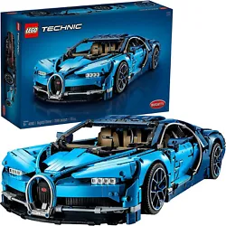 Découvrez le célèbre modèle Bugatti Chiron LEGO® Technic™ 42083. Insérez la Bugatti Speed Key pour incliner...