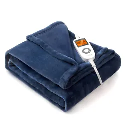 Luxuriously Soft & Warm. Find your perfect temperature between 68°F-122°F to quickly heat up and remain at a...