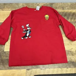 VINTAGE Warner Bros Sweatshirt Youth XS Red Looney Tunes Sylvester & Tweety. Pre-Owned and in good condition. We ship...