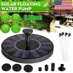 Solar Powered Floating Outdoor Bird Bath Water Fountain Pond Pool Garden Patio. Our classic solar fountain pump is...