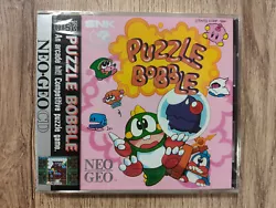 Jeu Puzzle Bobble Neo Geo CD US neuf sous blister dorigine.
