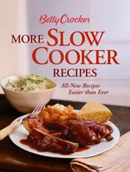 Betty Crocker More Slow Cooker Recipes (Betty Crocker Cooking). Title : Betty Crocker More Slow Cooker Recipes (Betty...