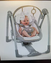 Ingenuity Boutique Collection Swing n Go Portable Swing - Bella Teddy. Used a few times great condition. LOCAL PICK UP...
