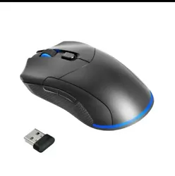 Onn. Rechargable Wireless Gaming Mouse W/ LED Lighting, 8 Programmable Buttons, . Shipped with USPS Priority Mail.
