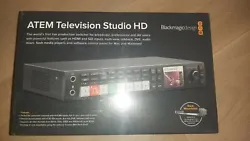 Blackmagic Design ATEM Television Studio HD Production Switcher.