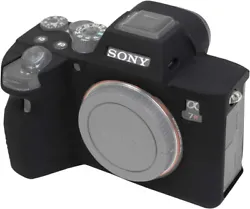 Etui en silicone pour Sony A7R Mark IV étui pour appareil photo noir CC2613a. Sony A7R Mark IV. Modell Sony A7R Mark...