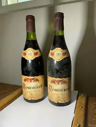 Lot deux bouteille de Pommard 1987.