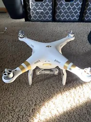 dji phantom 3 4k - for parts. DJI Phantom 3 4K for parts only. Was flying and one of the propeller rotors flew out of...