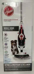 Hoover Steam Complete Pet Steam Mop, WH21000, NEW. Easy Clean-Up. With two washable scrubbing pads. Includes: Two...