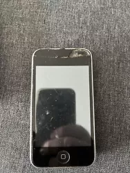 Apple iPhone (1ère Génération) - 16 Go - Noir (Désimlocké). Écran cassé en haut à droite fonctionne parfaitement