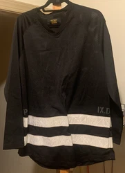 RARE 10 DEEP 3M Reflective Mesh Hockey Jersey Mens Large mishka supreme nyc.