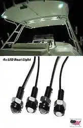 LED Boat Lights. Amp Draw(12V DC): 6A -. Dust and waterproof: IP68 -. LED: 1PCS 10W (Sanan LED). Light uses a high...