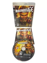 Mercenaries 2: World in Flames (Sony PlayStation 3, 2008) PS3 CiB