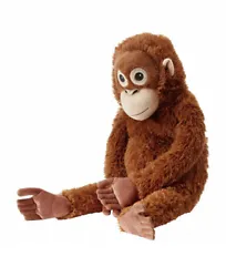 Ikea DJUNGELSKOG Orangutan Plush Soft Toy Stuffed Monkey Animal NEW 26 