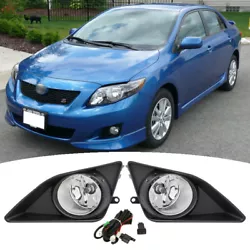 For 2009 2010 Toyota Corolla Front LH RH Headlights+Fog Lights+Grille 5PCS. 2009-2010 Toyota Corolla Product. For...