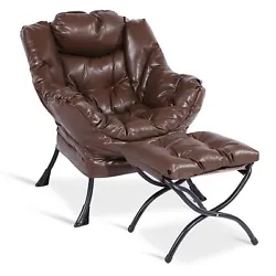 Product Type Lazy Chair. It will not sink easily, so you can sit more comfortable. The button decoration and large...