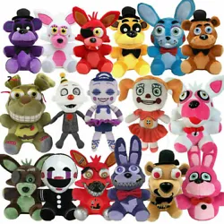 Each plush is about 7