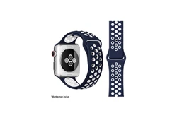 Ibroz Bracelet Sport Apple Watch 40 mm Bleu et Blanc. Mis en ligne via Market Invaders : Application de gestion de...