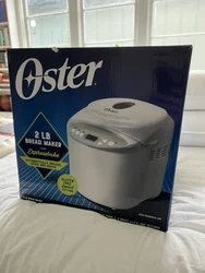 Oster CKSTBR9050-NP Expressbake 2lb Bread Maker - White - BRAND NEW. Never been opened or used, still in the box.