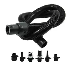 The hose ensures a secure and smooth connection between the pump and the item. Multi Models: This inflatable hose can...