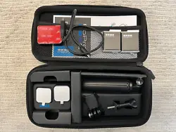 GoPro HERO11 Black Action Bundle. - Accessories: 2 batteries, shorty hand grip, curved mount, mounting buckle & thumb...