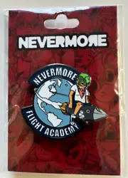 Hebru Brantley - Nevermore Park - Flyboy on Rocket Pin.