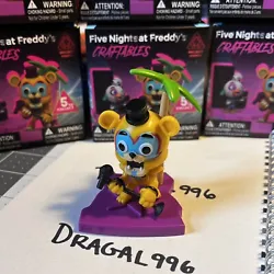 This is a brand new Freddy figure from the Five Nights At Freddy’s Security Breach Craftables line. This listing is...
