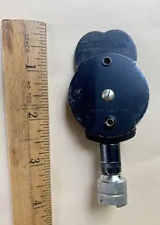 Welch Allyn Antique Ophthalmoscope Head. Optometrist collectible.Lenses present and rotates freely. Height adjustment...