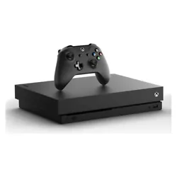 Microsoft Xbox One X 1TB Black Console. Refurbished console in Very Good condition. Youre getting a great device at a...
