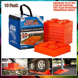 To be used under wheels or stabilizer jacks. Works with Lynx Levelers. Interlock exclusively with Lynx Levelers. Dont...