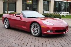 Hard To Find, Super Low Miles 2008 Chevrolet Corvette Convertible 6.2L V8, 6-Speed Automatic Paddle Shift Transmission...