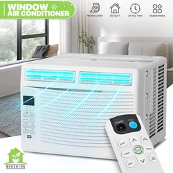Can operate in the form of a dehumidifier when in dry mode and includes fan-only function. This air conditioner fits...