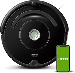 Clean carpets and hard floors efficiently with this iRobot Roomba robot vacuum. This iRobot Roomba robot vacuum...