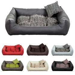 Nous vous proposons de beaux couchages pour chien, de différentes tailles et couleurs. Le coussin intérieur est...