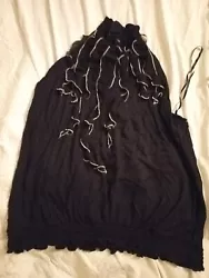 BNWT New Look Black Halter Neck Top Size 18 RRP £16. Very pretty top with elasticated neck and hemline. Neck does up...