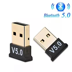 USB 5.0 Bluetooth dual mode dongle, compatible with Bluetooth 2.1, 3.0, 4.0, 4.1 and 4.2 specifications. Integrated...