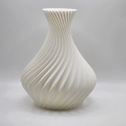 All of our prints are made with PLA which is a biodegradable plastic made from renewable resources.