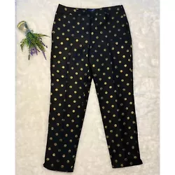 RSVP by Talbots polka dot pants. This classic is seasonless and versatile enough for every event. Leg opening: 6.75”...