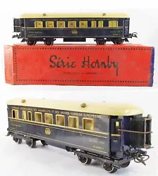 HORNBY VOITURE RESTAURANT TRAIN BLEU. Train echelle O. jep trains antique toys marklin bing lr locomotive.
