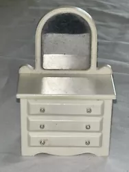 WHITE DRESSER. LOVING FAMILY. SEE PICTURES OF ITEM FOR COMPLETE DETAILS.