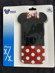 BRAND NEW Disney iPhone X / Xs Phone Case - Minnie Mouse Ears 3D Bow.
