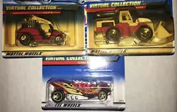 (VIRTUAL COLLECTION cars 1999. #1) WHEEL LOADER #111 27078-0910. #3) TEED OFF #117 27084-0910G1.