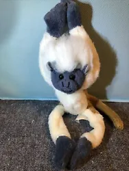 Wild Republic realistic stuffed animal - Hanging Monkey Plush 9”. From a smoke free home