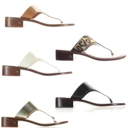 A low, stacked heel gently lifts your leg as you walk along the board walk or grab lunch with friends in this chic...